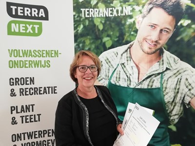 Vakvrouw TerraNext: Gerda Sieben, administratief medewerkster